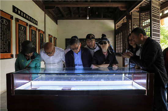 海外华媒探访广元昭化古城 追忆三国历史