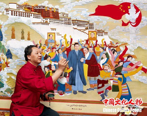 《中国文化人物》深度报道唐卡艺术大师桑杰本